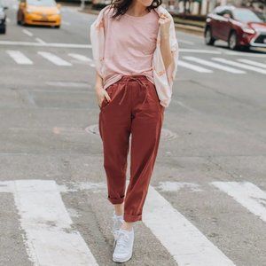 Lou & Grey Terracotta Joggers